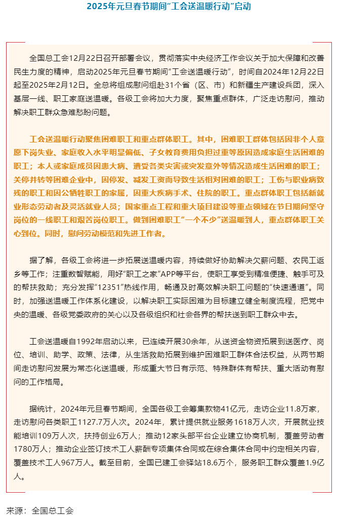 啟動！2025年元旦春節(jié)期間“工會送溫暖行動”即日起至2025年2月12日在全國開展.png