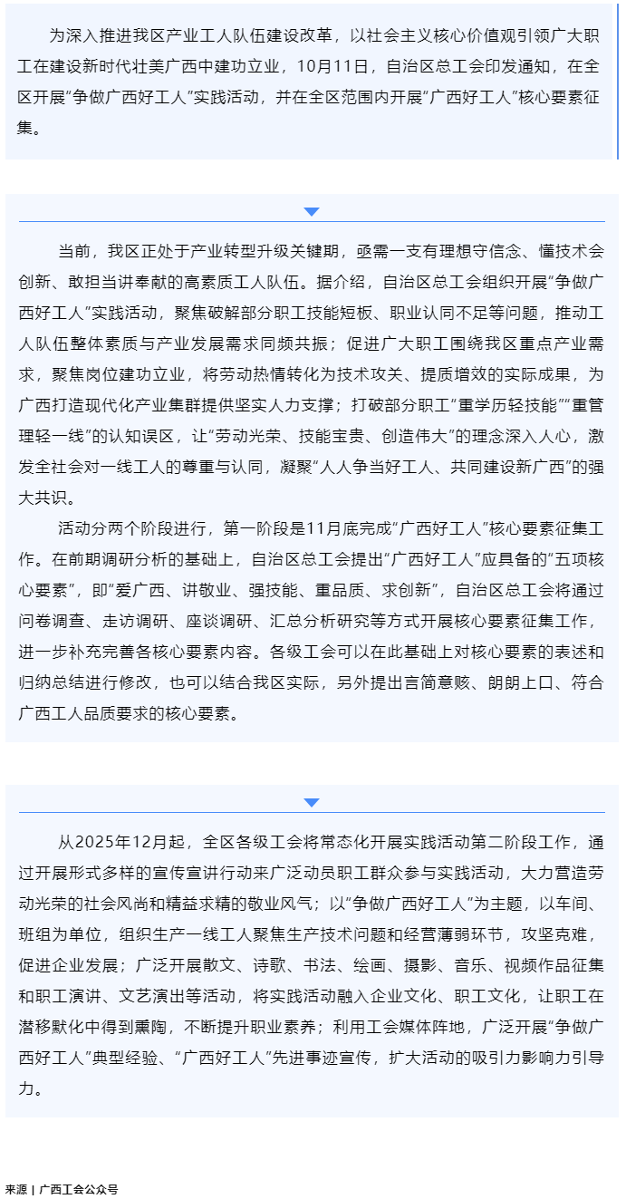 自治區(qū)總工會啟動“爭做廣西好工人”實踐活動！在全區(qū)廣泛征集“廣西好工人”核心要素.png