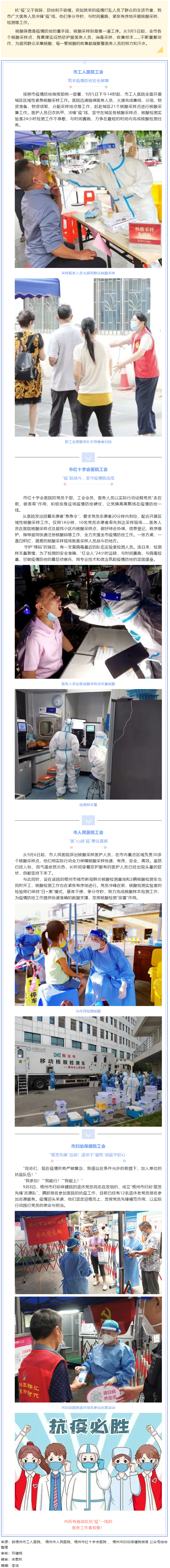 【“工”同抗疫 “會(huì)”聚力量】白衣執(zhí)甲，勇往直前！我市醫(yī)護(hù)人員奮戰(zhàn)在核酸采篩一線.png