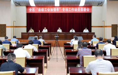 自治區(qū)總工會召開全區(qū)“縣級工會加強(qiáng)年”專項工作動員部署會