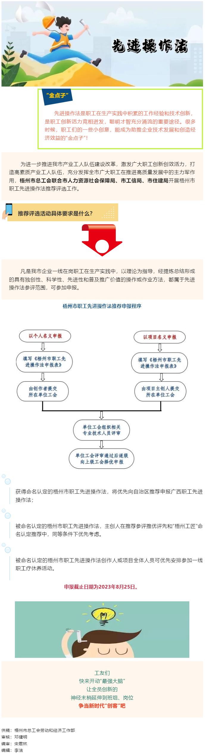 真金不怕火煉，有點子你就來！市總工會聯(lián)合市人力資源社會保障局、市工信局、市住建局開展梧州市職工先進操.png
