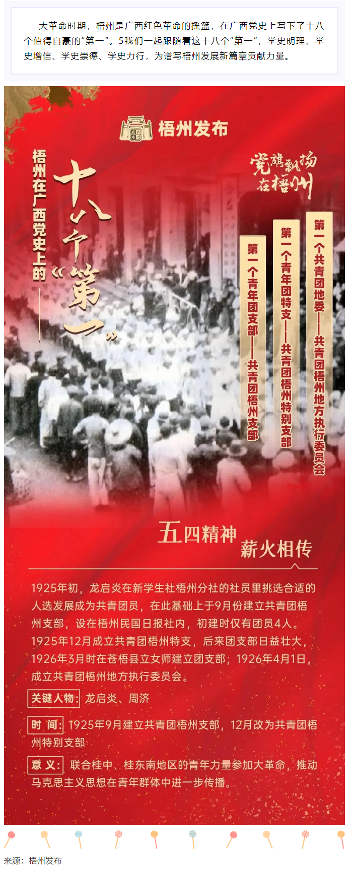 【職工學(xué)黨史】梧州的18個“第一”之⑾丨廣西第一個共青團(tuán)地委、第一個青年團(tuán)特支、第一個青年團(tuán)支部.png